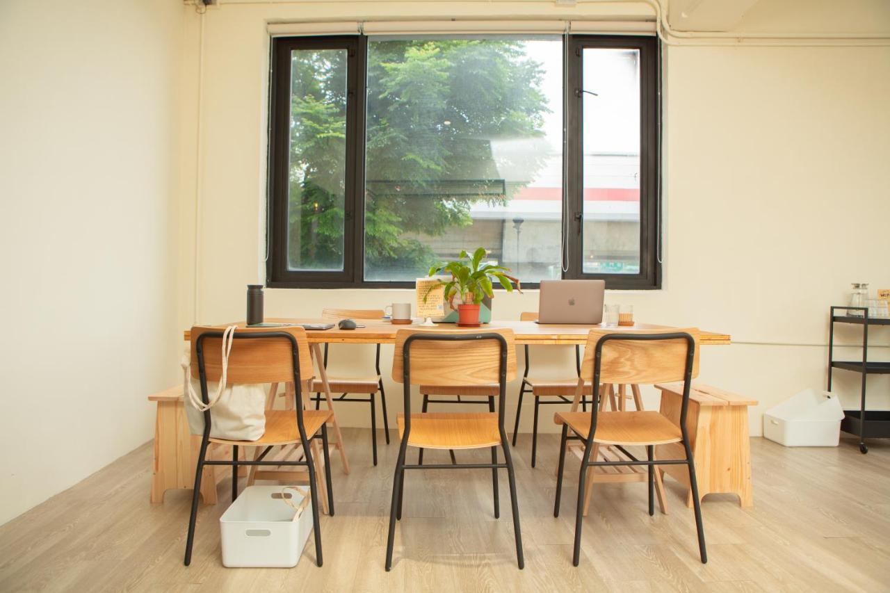 Corner Hostel & Cafe Taipei Exterior foto